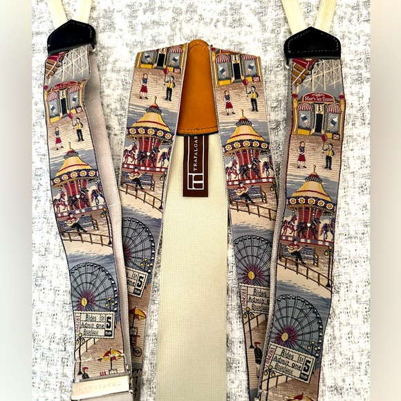 Trafalgar Silk Suspenders. Limited Edition and Gently Used - Picture 7 of 11